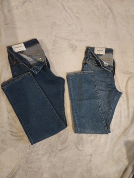 Spodnie męskie jeansy 2szt H&M Regular Fit 32/32