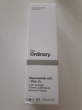 The Ordinary Niacinamide 10% Zinc 1% Przebarwienia