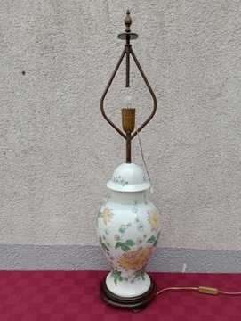 lampka porcelanowa pod abażur