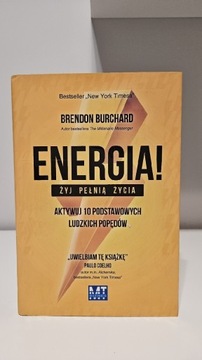 Energia Żyj Pełnią Życia Brendon Burchard 