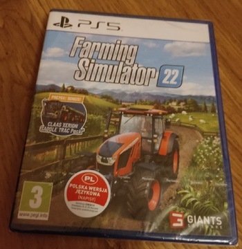 FARMING SIMULATOR 22 PL PS5 NOWA FOLIA!