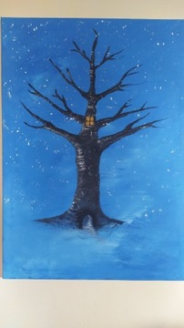 Obraz Samotnia kontemplacyjna akryl 50/70 cm