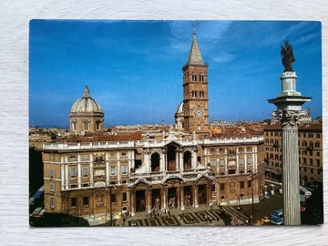 Rzym bazylika św. Marii Maggiore pocztówka Włochy
