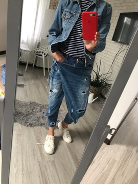 Włoskie spodnie  jeansy w rozmiarze s/m