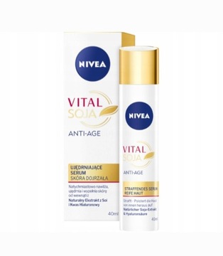 NIVEA VITAL SOJA Ujędrniające serum anti-age, 40 ml