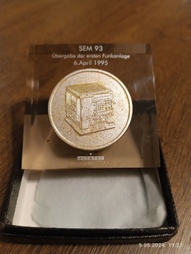 Ciekawostka - Medal Tajne radio SEM 93  NATO