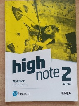 Workbook High Note 2. Język Angielski. Wydawnictwo Pearson 