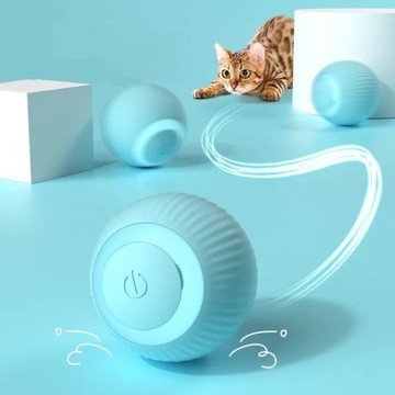 Interaktywna Elektryczna piłka dla kota zabawka 