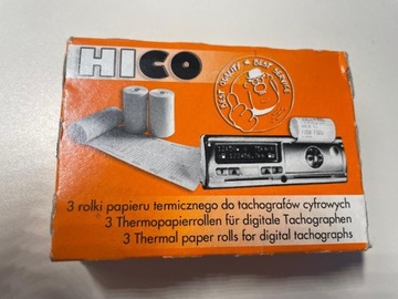 Papier termiczny do tachografu HICO  3 rolki