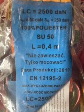 Fajer system mocowań LC=2500daN