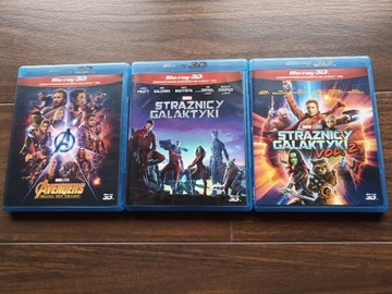 Filmy Marvel Blu-ray 3d różne