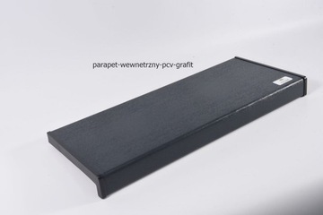 Parapety PCV,Antracyt-Grafit szer.10cm-50cm