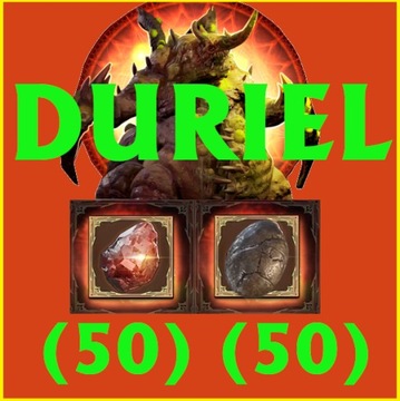 Diablo 4 Sezon 3 Duriel Uber Shard 50x Egg 50x