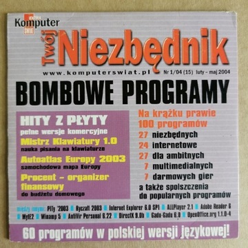 Komputer Świat Twój Niezbędnik 2004 1 CD