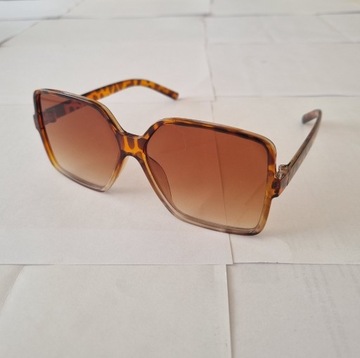 Okulary przeciwsłoneczne oczy kota kolorowe UV400 