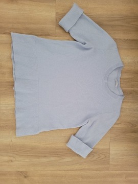 Wełniany sweterek z jedwabiem