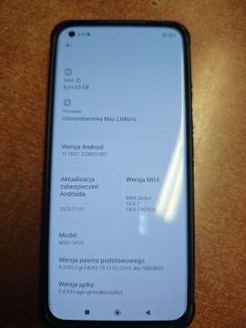 Xiaomi 11 5G     8/256GB     jak nowy   M2011K2G