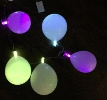 LED Party Fairy Lights 20 świecących balonów