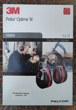 Ochronniki słuchu Peltor Optime III H540A