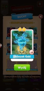 ŚMIESZEK GAKI COIN MASTER KARTA