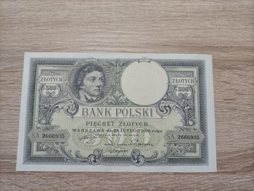 500 złotych 1919 r