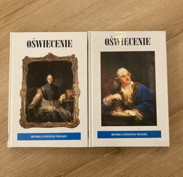 Historia literatury polskiej - Oświecenie - 2 tomy