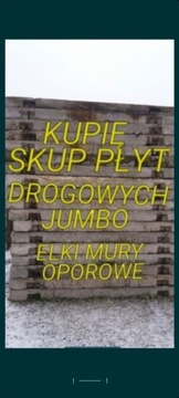 Płyty drogowe betonowe jumbo S.k.u.p