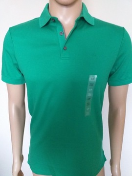 Koszulka polo męska Calvin Klein S zielona
