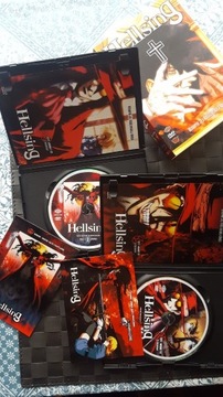 Hellsing 2dvd BOX + dodatki anime manga