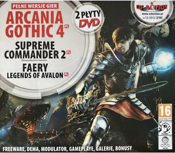 Gry PC CD-Action 2x DVD nr 210: X-Arcania Gothic