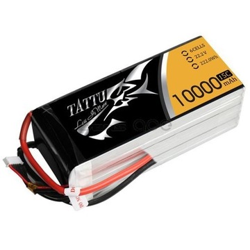 Bateria LiPo 10000mAh 22.2V 15C TATTU 