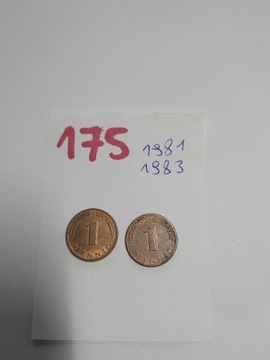 Moneta RFN Niemcy 1 fenig 1950-2001