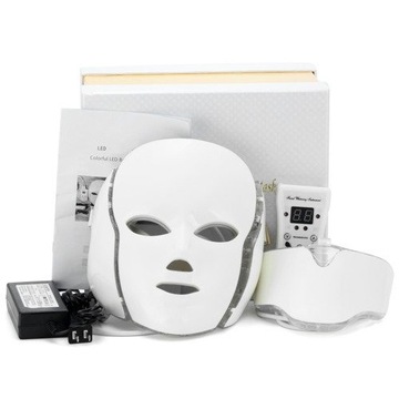 Kosmetyczna maska LED odmładzająca skórę 