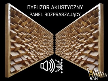 50x150 | Panel Akustyczny, Dyfuzor, Dekoracja V2 D