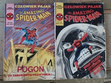 Spiderman 2/90 i 6/90 TM semic 