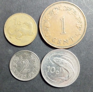 Zestaw monet Malta