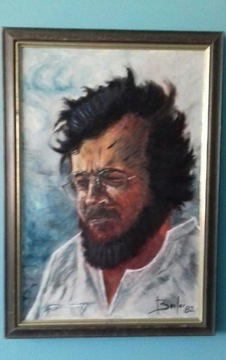 Obraz, portret mężczyzna,olej,wyjątkowy