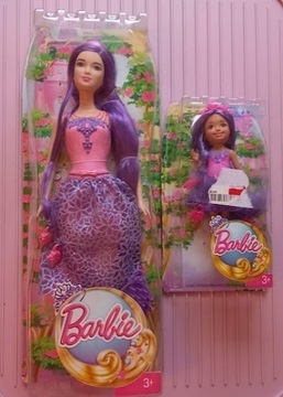 Zestaw 2 Barbie Endless Hair Kingdom, nowe
