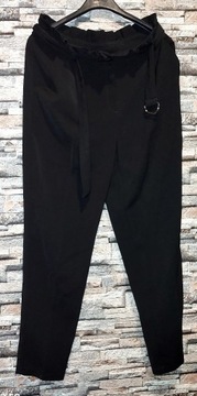 czarne eleganckie spodnie roz 36 