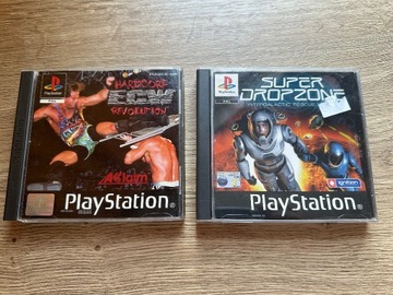 Super Dropzone+ECW Hardcore Revolution PS1 - TANIO