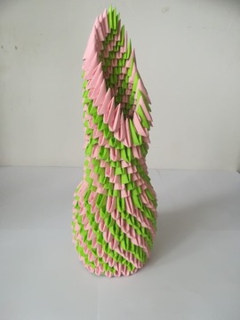 Origami 3D modułowy wazon 37 cm !