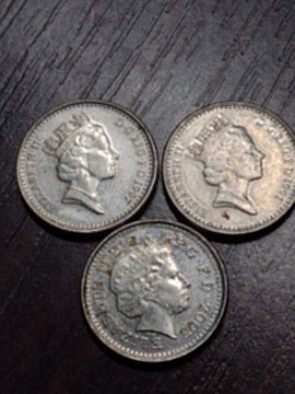 monety brytyjskie