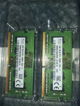 Sodimm ddr4 2x4gb 2666