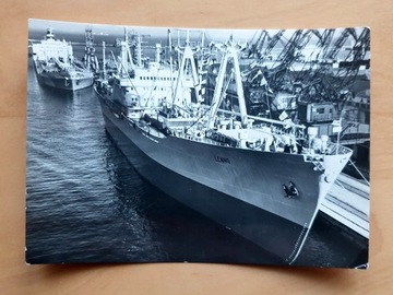 Pocztówka RUCH - M/S Lenino - Port Gdynia