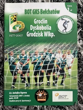 Program meczowy GKS Bełchatów - Groclin