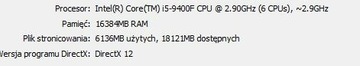 PC,NVIDIA GeForce GTX 1660 Ti,i5-9400F,16GB RAM