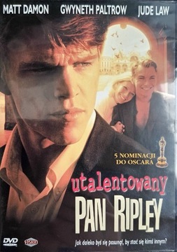 FILM DVD UTALENTOWANY PAN RIPLEY M Damon Napisy PL