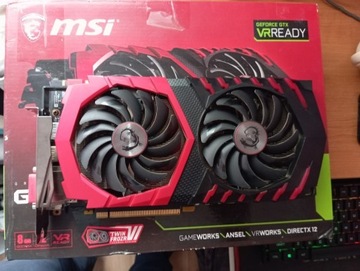 Karta graficzna MSI GTX 1080 Gaming X 8 GB