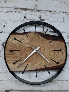 Drewniany zegar Mokosz 35 cm
