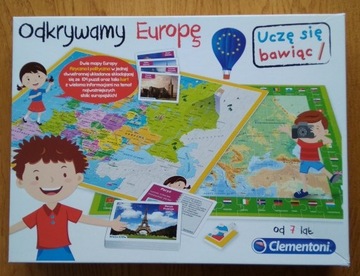 Puzzle Clementoni "Odkrywamy Europę", 104 szt. 5+